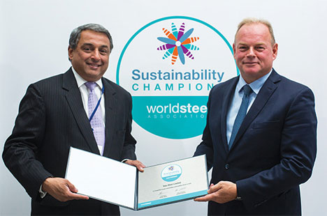 Steel Sustainability Champions 2018 recognition by World Steel Association
