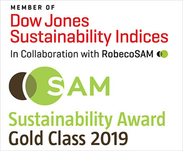 Sustainability award gold class 2019