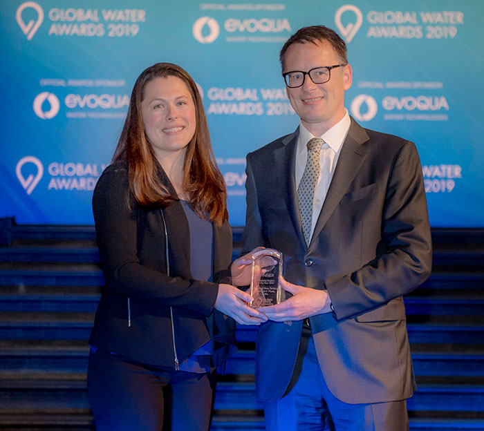 Industrial Water Project of the Year 2019 Award by Global Water Intelligence