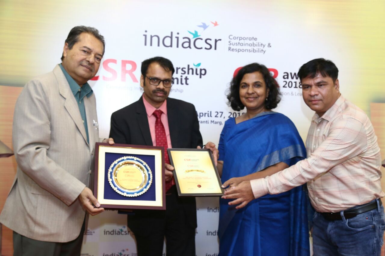 Tata Steel bags prestigious India CSR Community Initiative Award for Camp School at Noamundi