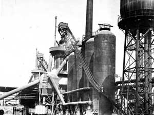 TATA Steel IJmuiden, tapping the blast furnace no.7