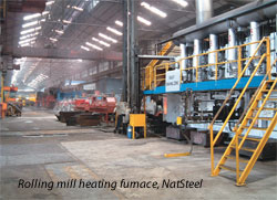Rolling mill heating furnace, NatSteel