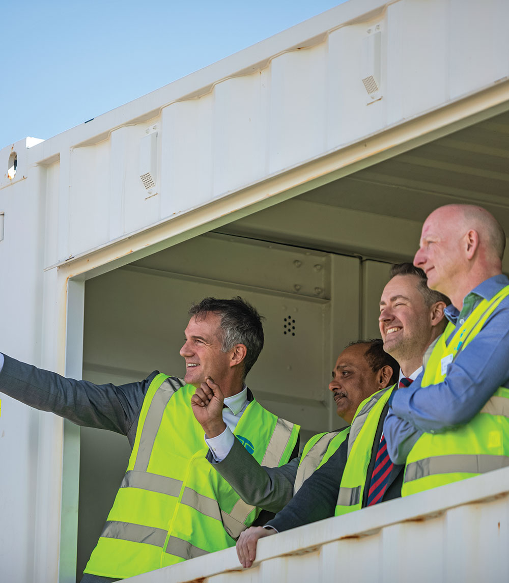 The UK Government's new Steel Strategy announcement at Port Talbot site