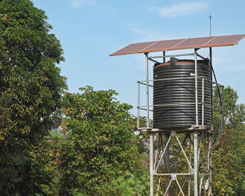 Solar drinking water project