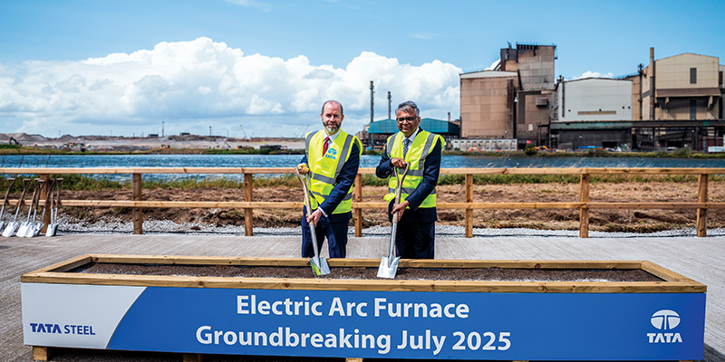 Groundbreaking of new Electric Arc Furnace at Port Talbot