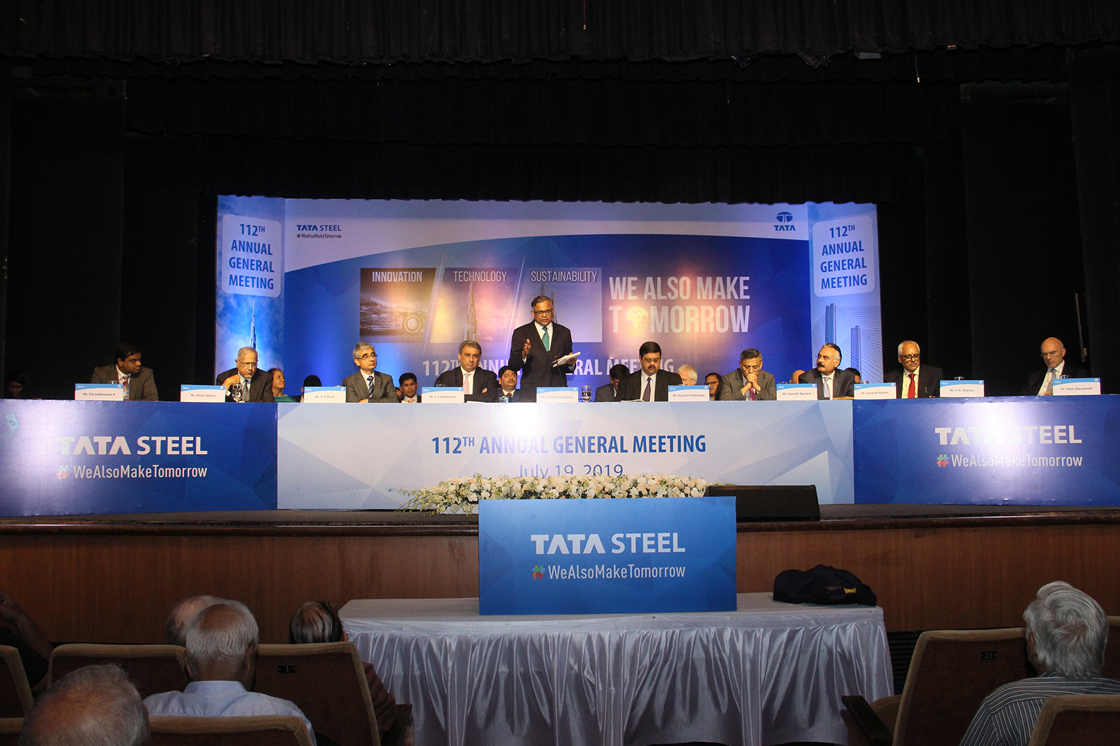 113th Annual General Meeting of Tata Steel Limited 