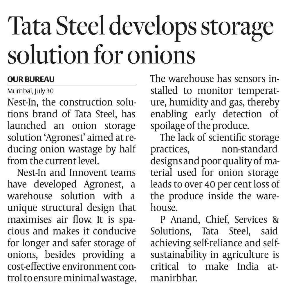 Tata Steel Organizer Overview
