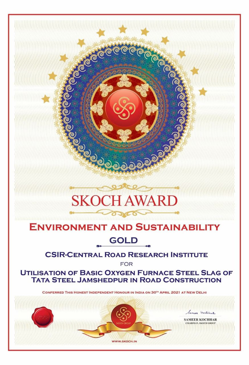 SKOCH GOLD Award 2021