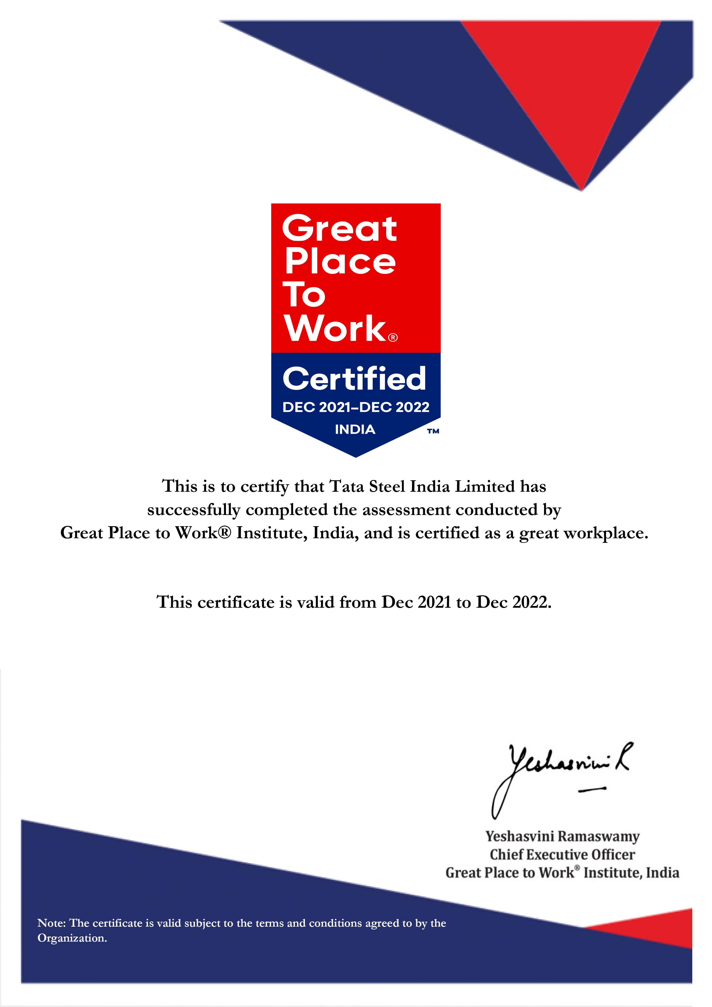 Tata Steel bags best Indian steel company award