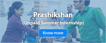 Prashikshan unpaid summer internship